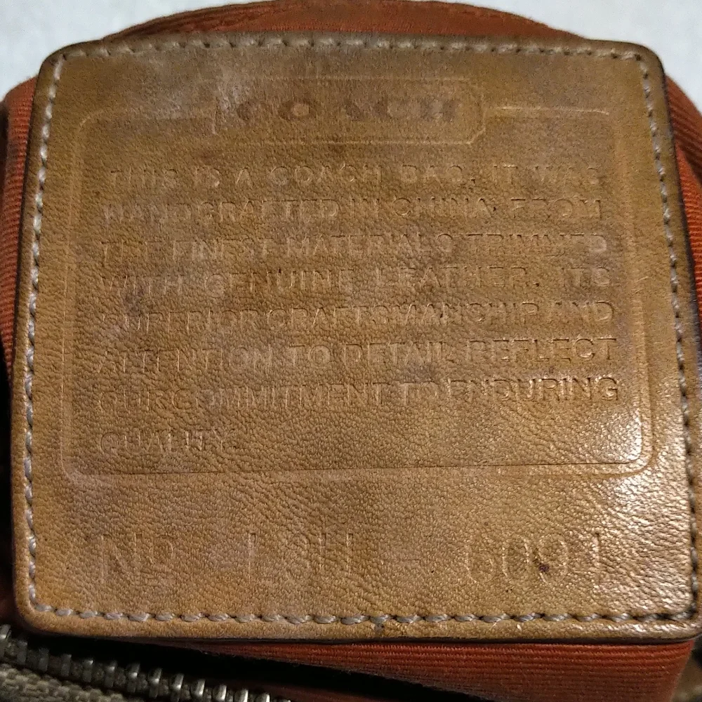 Coach authentic vintage